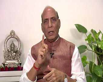 Defence Minister Rajnath Singh 