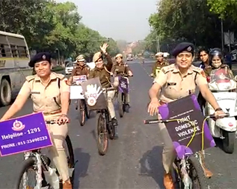 Delhi police acknowledge the women power on Women