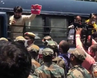 Delhi Police detain Army veterans protesting outside Chinese Embassy