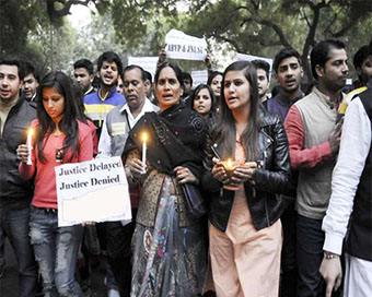Delhi rape protests (file photo)