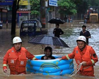 Heavy rain lashes Dharamsala, causes flash flood-like situation