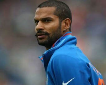 Indian cricketer Shikhar Dhawan