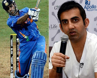 MS Dhoni, Gautam Gambhir