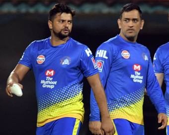 MS Dhoni and Suresh Raina (file photo)