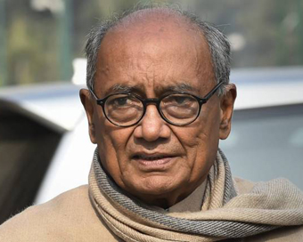 Former MP Chief Minister Digvijaya Singh (file photo)