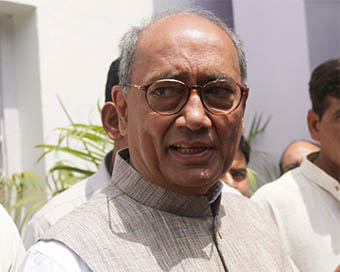  Former Madhya Pradesh Chief Minister and Congress leader Digvijaya Singh