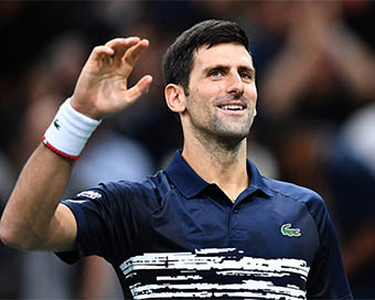 Tennis star Novak Djokovic 