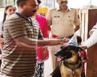 UP Police celebrates sniffer dog