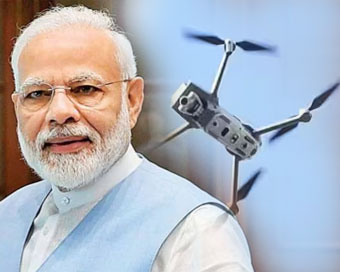 Drone spotted near PM