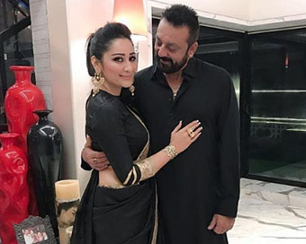 Sanjay Dutt and Maanayata