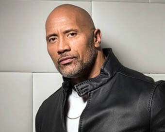  Hollywood action superstar Dwayne Johnson