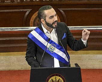 El Salvador President Nayib Bukel