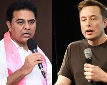 KT Rama Rao invites Elon Musk to 