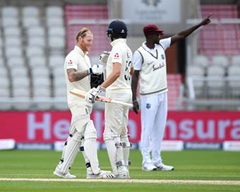 England vs West Indies 2nd Test, Day 2