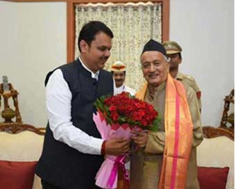 Amid suspense, BJP-Sena leaders separately meet Governor