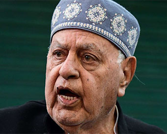 former Jammu and Kashmir Chief Minister Farooq Abdullah