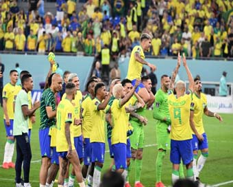 Brazil cruise past S.Korea 4-1; set up Last 8 clash with Croatia