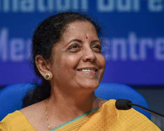 Finance Minister Nirmala Sitharaman