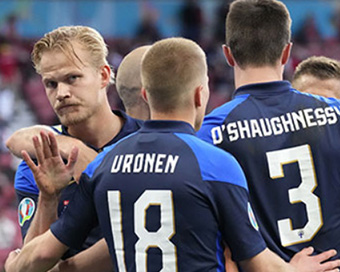 Finland claim historic win over Denmark after Eriksen collapses