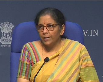 Finance Minister Nirmala Sitharaman