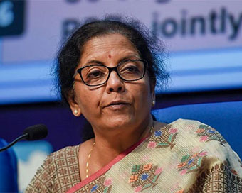 Union Finance Minister Nirmala Sitharaman (file photo)