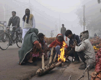 Foggy Saturday morning in Delhi