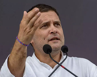 Congress leader Rahul Gandhi