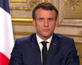 French President Emmanuel Macron (file photo)