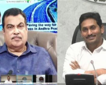 Gadkari, Andhra CM virtually inaugurate Kanaka Durga flyover in Vijayawada