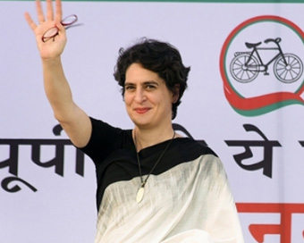Congress general secretary Priyanka Gandhi Vadra 