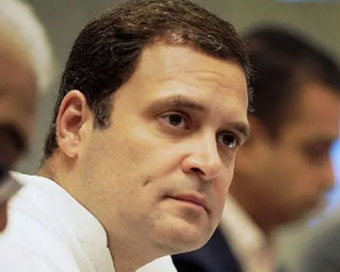 Congress leader Rahul Gandhi