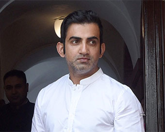 Former Indian opener Gautam Gambhir (file photo)