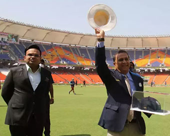 Sunil Gavaskar felicitated on 50th anniversary of his Test debut