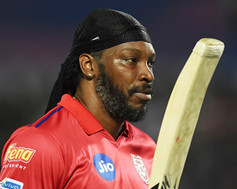 West Indies opener Chris Gayle