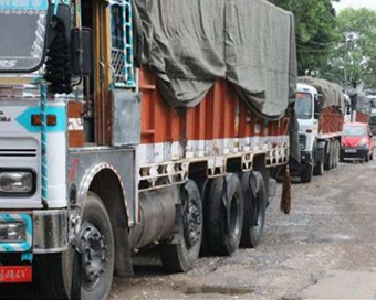 2 weeks after clash, goods vehicles back on Assam-Mizoram highway