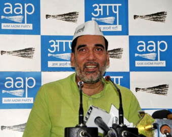 AAP chief Gopal Rai (file photo