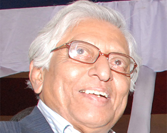 Legendary former India football team captain Chuni Goswami 