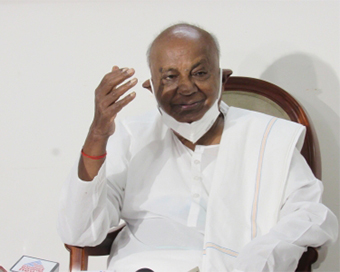 Deve Gowda praises PM Modi on poll outcome, but says no to alliance