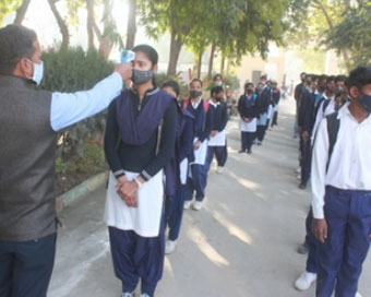 Gurugram schools reopen for classes 6 to 8