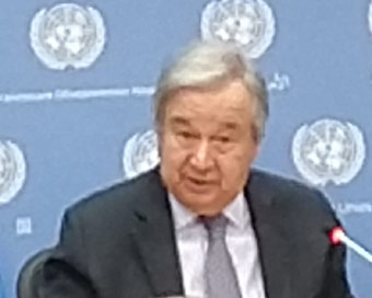 UN Secretary-General Antonio Guterres