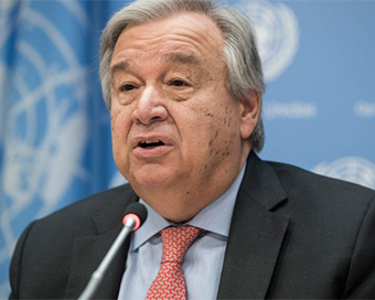 UN Secretary General Antonio Guterres 