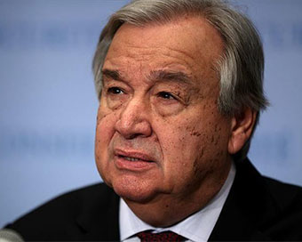  UN Secretary-General Antonio Guterres