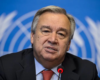 UN chief Antonio Guterres says he