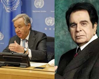 UN Secretary-General Guterres sends condolences to Dilip Kumar