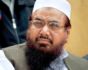 Mumbai terror attack mastermind and Jamaat-ud-Dawa chief Hafiz Saeed (file photo)