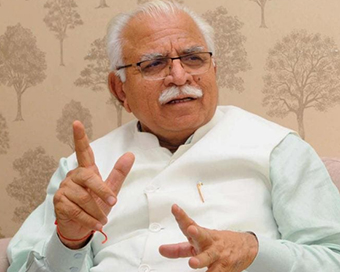 Haryana Chief Minister Manohar Lal Khattar