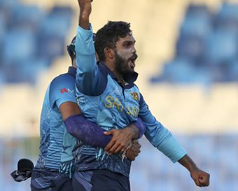 T20 World Cup: Wanindu Hasaranga becomes fourth Sri Lanka bowler to claim T20I hat-trick