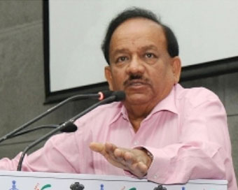  Union Health Minister Harsh Vardhan 