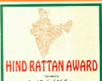 Leading Indian American tax expert honoured with Hind Rattan award
