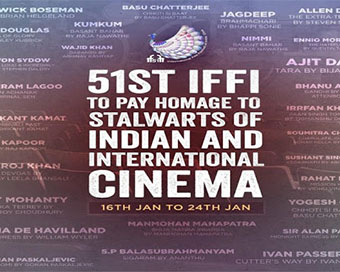 51st edition of IFFI gets underway on Saturday  